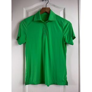 G/FORE Women's Green Short Sleeve Golf Polo Shirt Size S Small